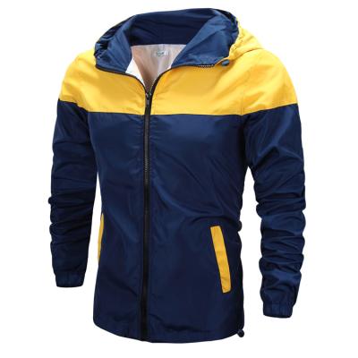 China 2021 Men's Long Sleeve Drop Color Jackets Sunproof Spliced ​​QUICK DRY Jackets Arket Jacket for sale