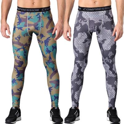 China Breathable Quick Dry Men's Breathable Dye Squat Drying Squat Proof Fitness Polyester Camouflage Printed Compression Gaiters for sale