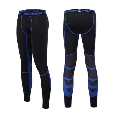 China Breathable Printing Running Tights Quick Dry Basketball Compression Sweat Pants Fitness Custom Men Stretch Tops Gaiters for sale