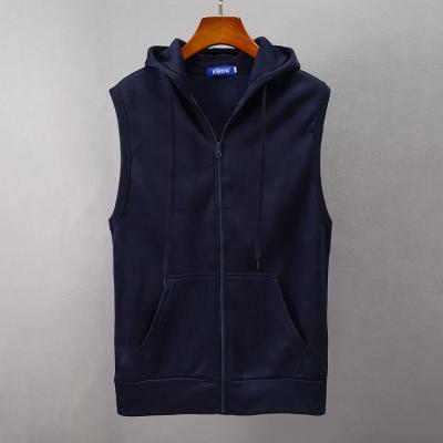 China Anti-Wrinkle Summer Fashionable-Custom Solid Color Logo Pockets Utility Cotton Full Zipper Pull Jacket Hoodie Cover for sale