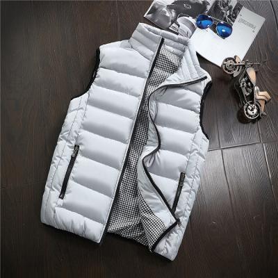 China Anti-wrinkle manufacturer professional men's vests gym wear custom men's down vest men's running vest for sale