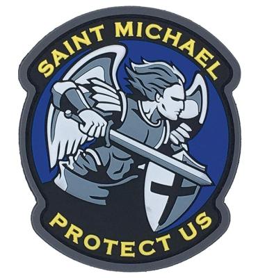 China 3D Silicone Patch PVC 3d Military Logo Patches Custom Rubber for sale