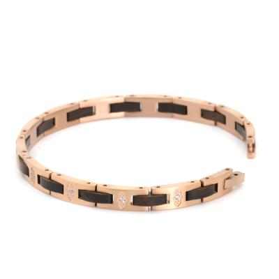 China Fashionable Stylish Viable Wooden Bangle Classic Wooden Bracelet Accessories For Him for sale