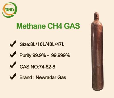 China De Organische Gassen van Ch4 van het hoge drukmethaan voor Semi Producten, Cas 74-82-8 Te koop