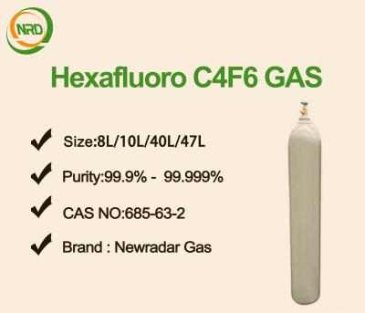 China Odorless C4F6 Gas Environmentally Friendly Pure Gas Products For Etch Chemistry for sale