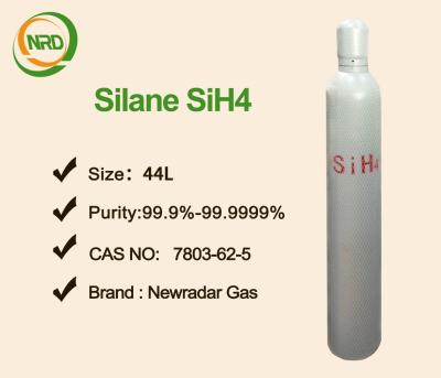 중국 태양 에너지를 위한 실란 가스 SiH4 실리콘 수소화물 전자 가스 역겨운 냄새 1.342 G/Cm3 판매용