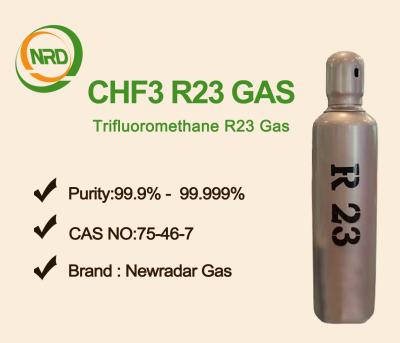 Κίνα Βιομηχανικά καθαρά άχρωμα αέρια Trifluoromethane R23 αερίου ψυκτικών ουσιών που πωλούνται στους μεγάλους κυλίνδρους προς πώληση