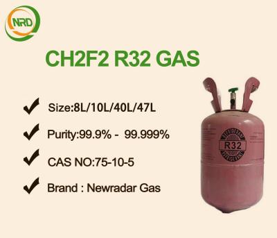 China CAS 75-10-5 Refrigerant Gas HFC32 Difluoromethane R32 CH2F2 for sale