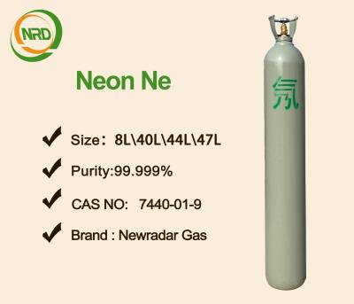 China Purity 99.999% Neon Greenhouse Gases Small package 10L and 40L Cylinder Packed for sale