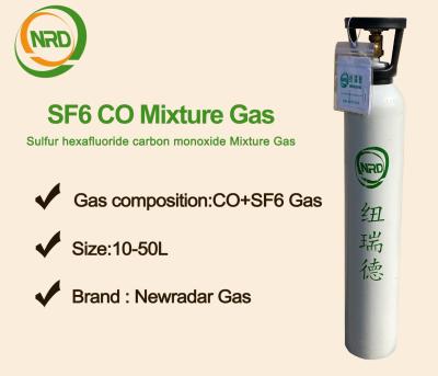 China Mezcla de gases embalada en 40L, del CO SF6 de la pureza elevada cilindros 50L en venta