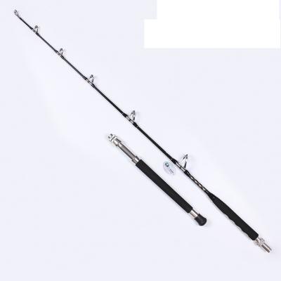 China MADMOUSE Carbon Ocean Heavy Boat Fishing Rod Super Hard Seat Stream Wheel 1.8m Metal Trolling Rod for sale