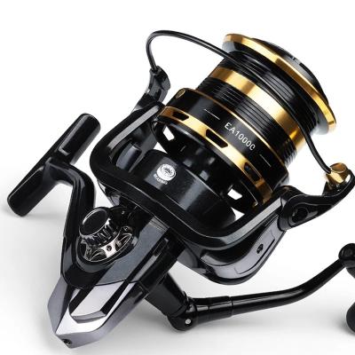 China All Metal 12000 Full Metal Large Capacity Line EA10000 11000 Reel Casting Bottom Saltwater and Freshwater Spinning Fishing Reel for sale