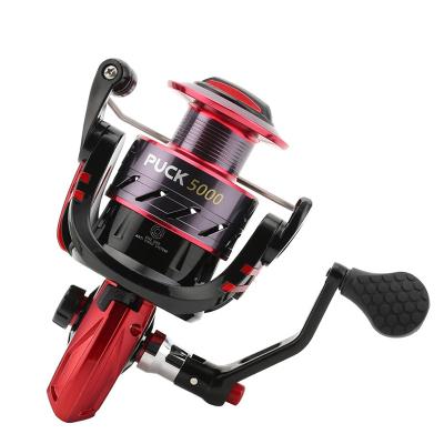 China Fishing Wheel Sea Knight PUCK 2000-5000 Model Airframe Lightweight Carbon Brake System Long Throw Spinning Fishing Reel PUCK for sale