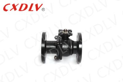 China Durable Flanged Ball Valve for Various Media and Temperatures  WCB ball valve for sale