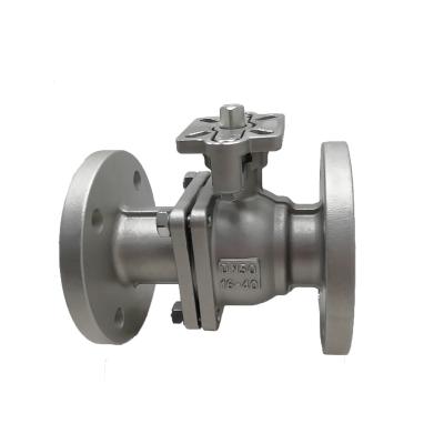 China Stainless Steel Ball Valve Flanged Ends with ISO TOP for Gas for sale