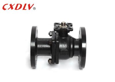 Chine robinet à tournant sphérique de flottement d'acier au carbone de 2PC WCB DN15 - DN200 PN16 a bridé valve à vendre