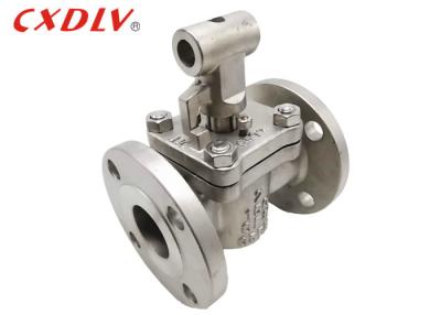 China Self Lubricated Flanged Quarter Turn Ptfe Plug Valve Cast Steel Carbon Steel for sale