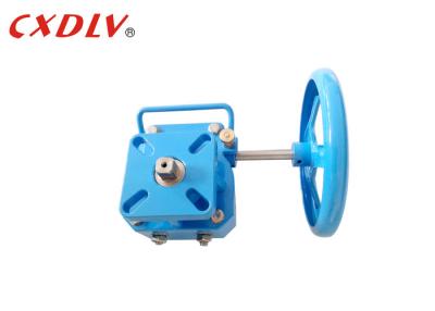 China Handwheel Control Valve Actuator Manual Override Worm Gear For Quarter Turn Valve for sale