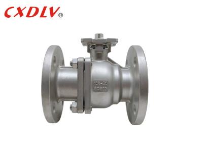 China JIS10K SCS13 2 inch Stainless Steel Ball Valve With Solid Stainless Steel Ball zu verkaufen