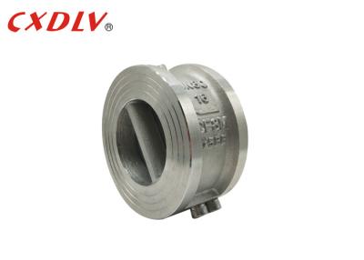 China ANSI/DIN/JIS/JB Standard Double Plate Check Valve SS304/SS316 Bolt/Washer Te koop