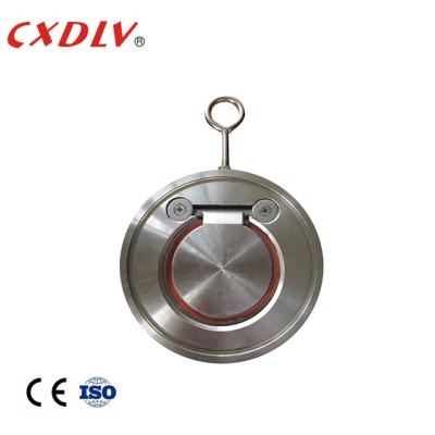 중국 H74 Single Disc Swing Wafer Check Valve With Spring Stainless Steel ANSI 150LB 판매용