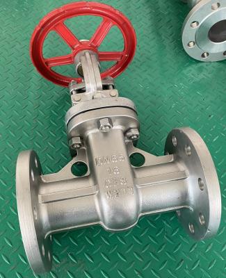 China Yoke Flexible Wedge Gate Valve außerhalb des Schrauben-vollen Hafens zu verkaufen