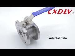 Wafer Ball Valve with ISO 5211 Mount Pad