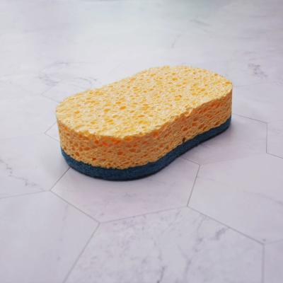 China Sponge Scouring Pad Complex Viable Clean Scouring Pad For Kitchen for sale