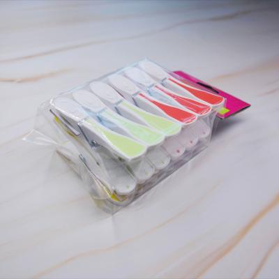 China Contemporary manufacturer discount 12er clothespin plastic hanger plastic pegs for clothespins for clothes for sale