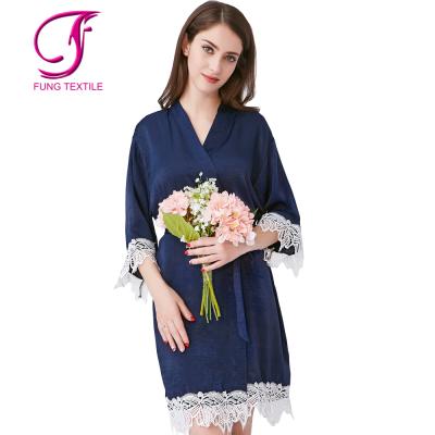 China FUNG 3025 Sales Promotion 50%OFF White Factory Supply Simple Breathable Sleep Bride Robe De Mariage Long Dress Lace Wedding Dress for sale