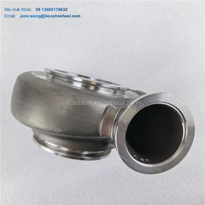 China Reverse Rotation G30 1.4848 Stainless Steel Turbine Housing AR 0.83 V-Band 880694 Back Housing Standard for sale