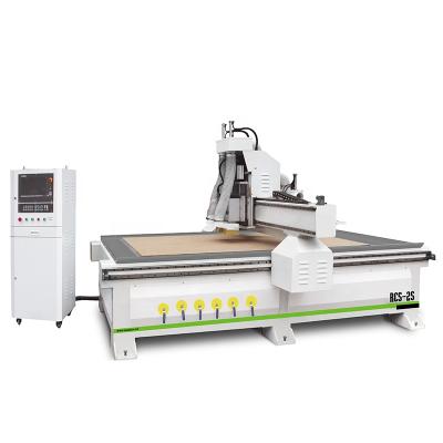 China SAMACH Factory Woodworking Wood Cutting Engraving Double Axis CNC Router Cutting Wood Router for sale