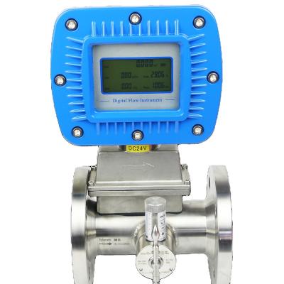 China High Accuracy Aluminum Alloy / Plastic Alloy China Water Industry Gas Turbine Flow Meter for sale