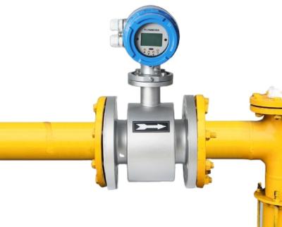 China China Liquid Water Series Water Sludge Irrigation Control Sewage Pumping Electromagnetic Flow Meter for sale