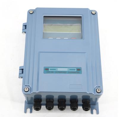 China Die Cast Aluminum Ultrasonic Transit Time Flow Meter TDS-100F1 for sale