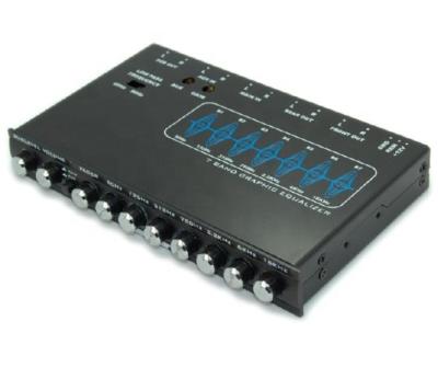 China Automobile Top-grade 7 Frequency Band Car Audio Equalizer for sale