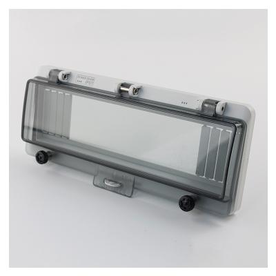 China CZ-12 IP67 Convenient Waterproof Plastic Power Distribution Industrial Windows Transparent Protective Window Hood/Cover for sale