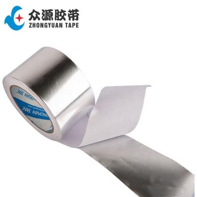 China Thermal Insulation Heat Resistant Waterproof Flame Retardant Fiber Glass Cloth Acrylic Duct Aluminum Foil Tape for sale