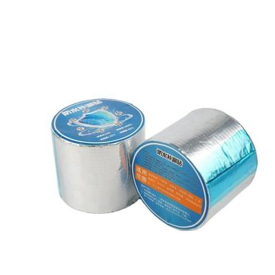 China Waterproof Reinforced Butyl Tape Sealant Butyl Tape, Butyl Rubber Tape Aluminum Foil for sale