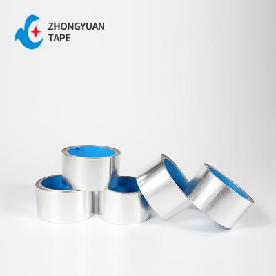 China China Supplier Waterproof Aluminum Foil Flame Retardant Adhesive Tape Without Paper Coating for sale