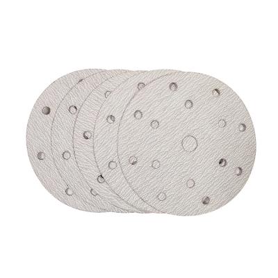 China Automotive Sandpaper Disc 150mm Series Polishing Sandpaper Sandpaper Polishing Anti Block Disc Wood Aluminum Sandpaper Sandpaper for sale