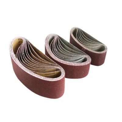 China Wood/Metal/Plastic Zirconia Oxide Polishing Material Sanding Belts For Abrasive Belt for sale