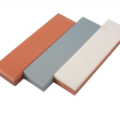 China Grinding Knife Alumina Double Sided Sharpening Stone Oil Stone for sale