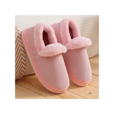 China High Quality Comfortable Winter Women's Slippers Comfortable Warm Cotton Indoor Shoes for sale