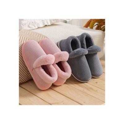 China Cozy Cotton Slippers for Cozy and Warm Home Use Cotton Warm Indoor Shoes for sale