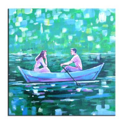 China Newest Modern Design Hand Painted Contemporary Landscape Oil Paintings for sale