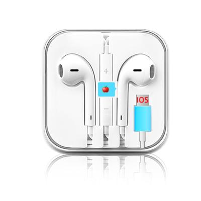 China hot sale i7 In-ear Wired In-ear Earphone High Fidelity Stereo Earbuds Hands Free Stereo Type C With MIC For iPhone 7/8/X/11/12 for sale