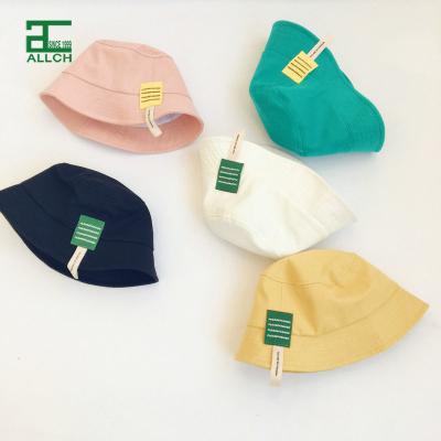 China Wholesale Custom Unisex Embroidery Logo Hat Sun Protection Allch RTS Bucket Hat Fisherman Kids Sun Fishing Hat for sale