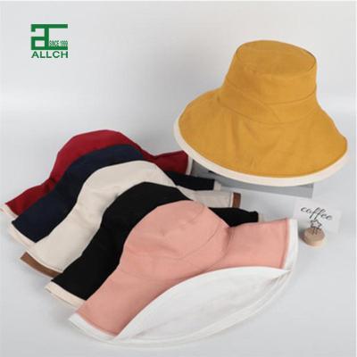 China Wholesale Woman Fashion Summer ALLCH RTS Designer High Quality Fisherman Bucket Hat Eco-friendly Cotton for sale