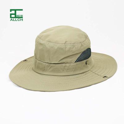 China Image ALLCH RTS Unisex Adult Wide Brim Bucket Hat Fishing Hiking Safari Outdoor Hats For Men And Women for sale